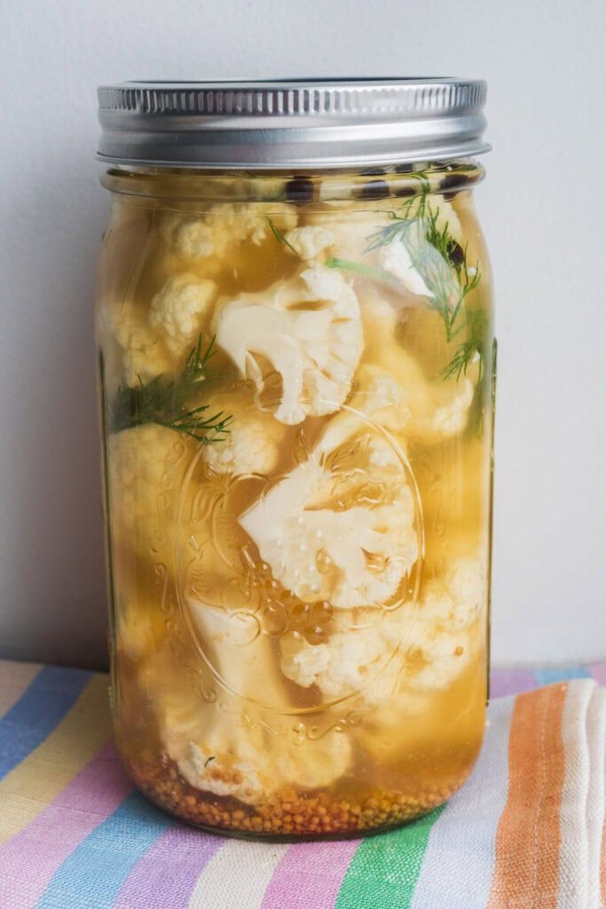 Preserve Your Garden Haul: Quick Pickled Crunchy Cauliflower Recipe